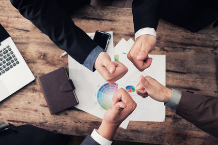 Business People Teamwork Relation Conceptの写真素材