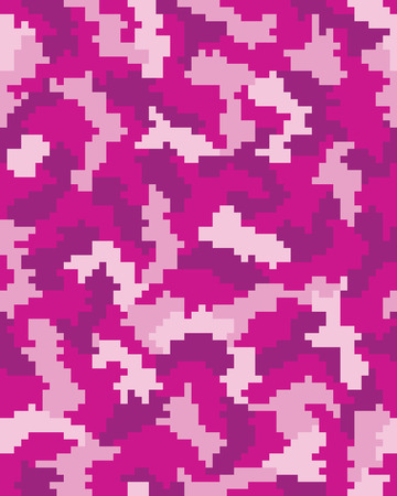 Seamless digital fashion camouflage pattern, vectorのイラスト素材