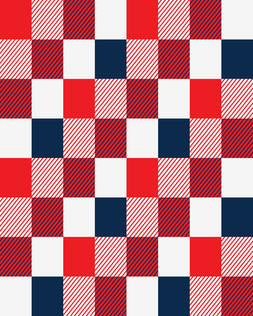 Rectangles with parallel diagonal slanting lines, seamless patternのイラスト素材