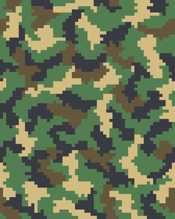 Camouflage patternのイラスト素材