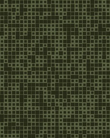 Seamless digital fashion camouflage pattern, vector backgroundのイラスト素材