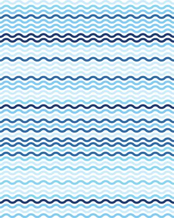 Seamless wavy lines simple pattern, abstract geometric backgroundのイラスト素材