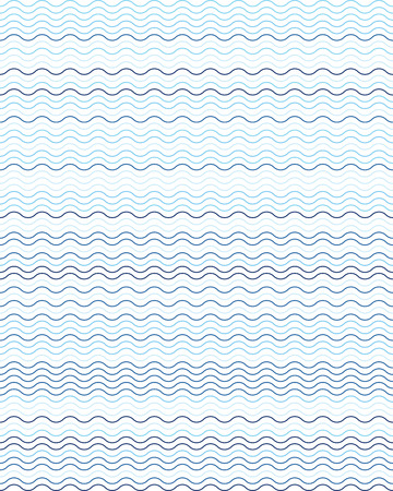 Seamless wavy lines simple pattern, abstract geometric backgroundのイラスト素材