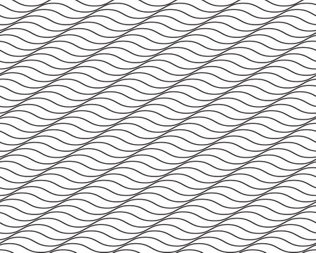 Seamless background of black and white pattern, creative design templatesのイラスト素材