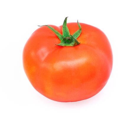 Tomato isolated on white background.の写真素材