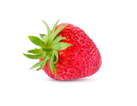 Strawberry isolated on white background.の写真素材