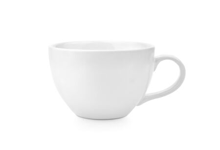 Cup on white background.の写真素材