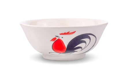 Chicken Seal Bowl on white background.の写真素材
