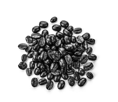 Coffee Beans on white background.の写真素材