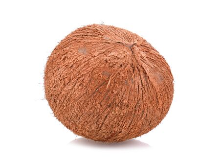 Coconut isolated on the white background.の写真素材