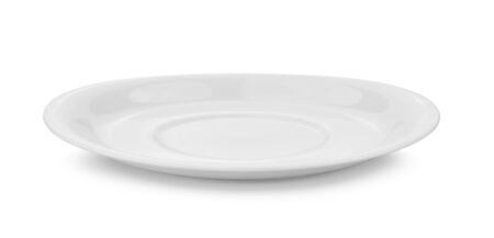 plate isolated on white background.の写真素材