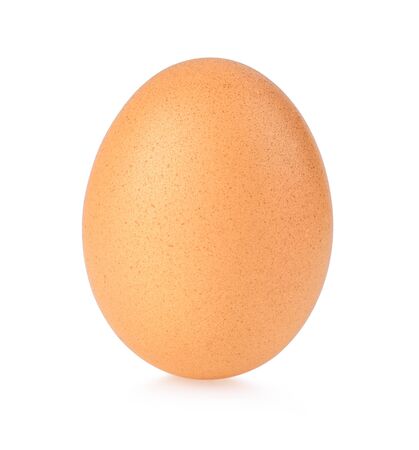 egg on white background.の写真素材