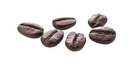 Coffee Beans on white background.の写真素材