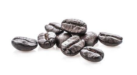 Coffee Beans on white background.の写真素材