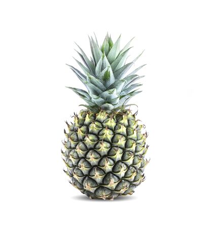 Pineapple isolated on white background.の写真素材