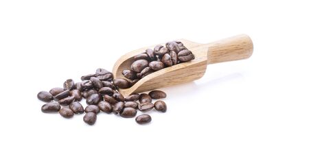 Coffee Beans on white background.の写真素材