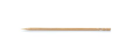 Wooden toothpick on white background.の写真素材