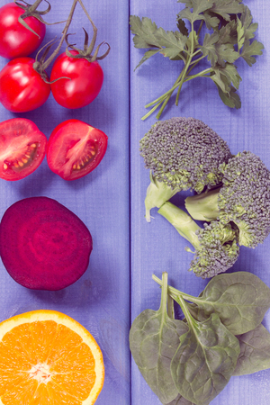 Nutritious food as source vitamin B9, dietary fiber, folic acid and natural minerals, concept of healthy lifestylesの写真素材