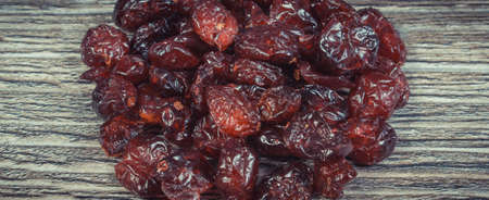 Cranberries as source vitamins and minerals. Alternative medicine during bladder problems. Healthy eatingの写真素材