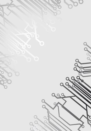 Abstract technology background のイラスト素材