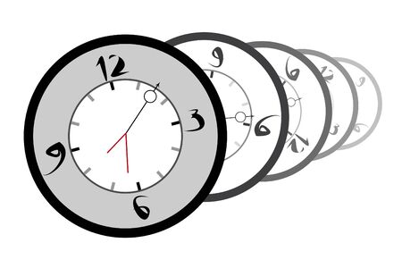 Abstract design watchesのイラスト素材