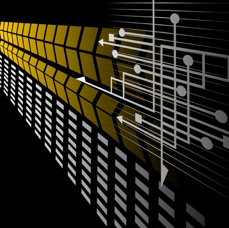 Innovative design backgroundのイラスト素材