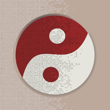 Creative design of the Taoist symbolのイラスト素材