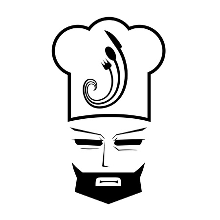 Design features of a chef のイラスト素材