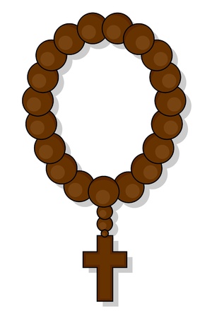 Religious necklaceのイラスト素材