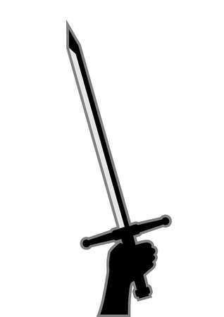 Black swordのイラスト素材