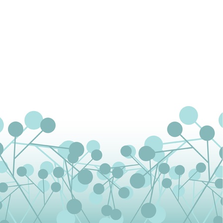 Abstract floral designのイラスト素材