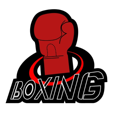 Design of creative boxing signのイラスト素材