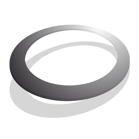 Creative oval buttonのイラスト素材