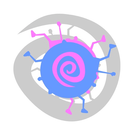 Icon contemporary artのイラスト素材