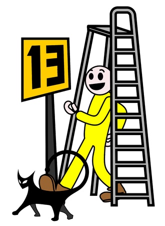 Unlucky situationsのイラスト素材