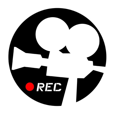 Cam iconのイラスト素材