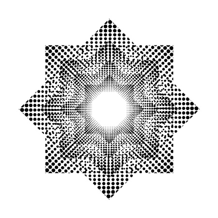 Abstract star designのイラスト素材