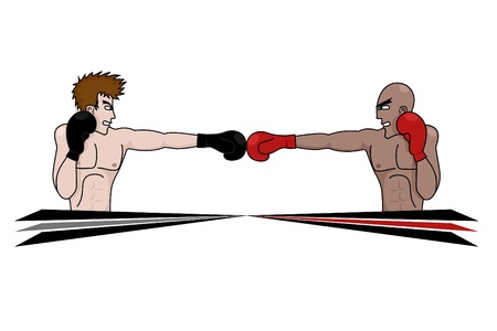 Sport combatのイラスト素材