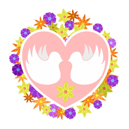 Love decorationのイラスト素材