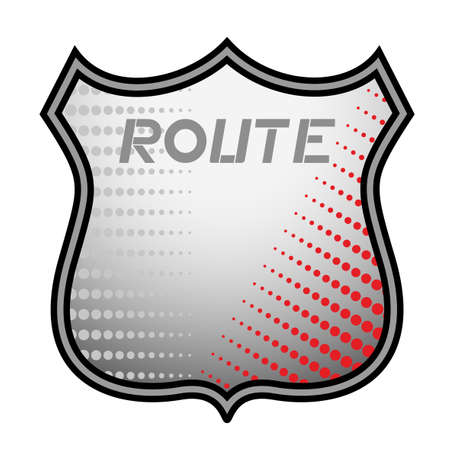 Creative route signのイラスト素材