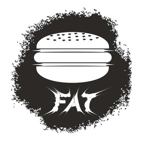 Creative hamburgerのイラスト素材