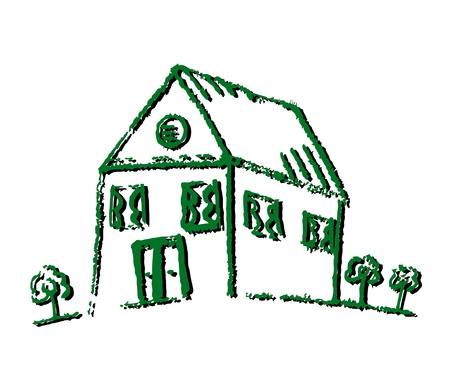 Green houseのイラスト素材