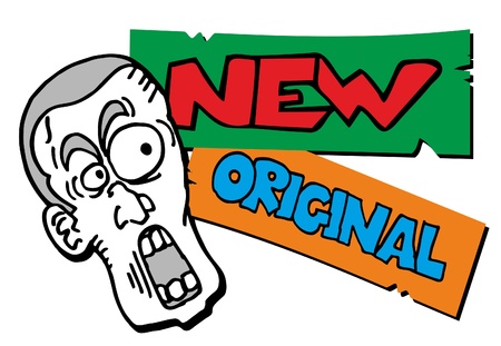 New original face drawのイラスト素材