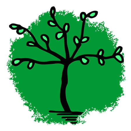 Tree creative iconのイラスト素材