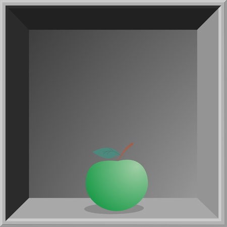 Apple museumのイラスト素材