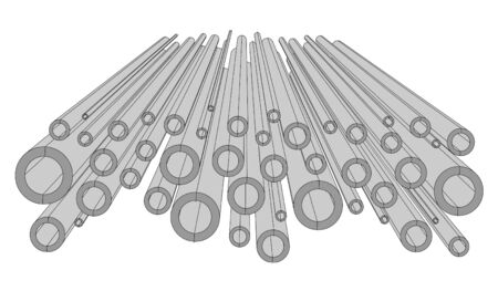 Decor circles figureのイラスト素材