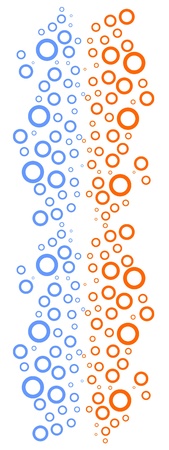 Design of decorative vertical bannerのイラスト素材