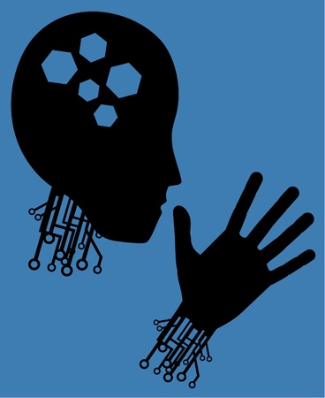 Future humanのイラスト素材