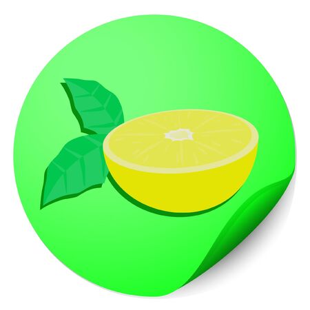 Lemon stickのイラスト素材