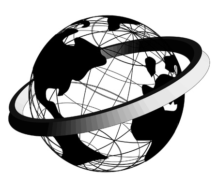 Global iconのイラスト素材